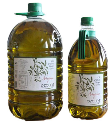 Ceolpe Extra Virgin Olive Oil 2 & 5 liters - D.O. Siurana